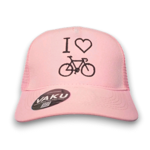 gorra trucker en rosa 3 diseños disponibles